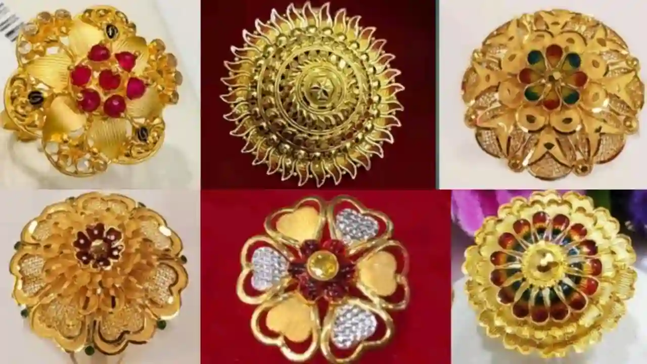 Golden Round Kumkum Box With Plate Diamond Designed, For Pooja, 33 at Rs  59/piece in Rajkot