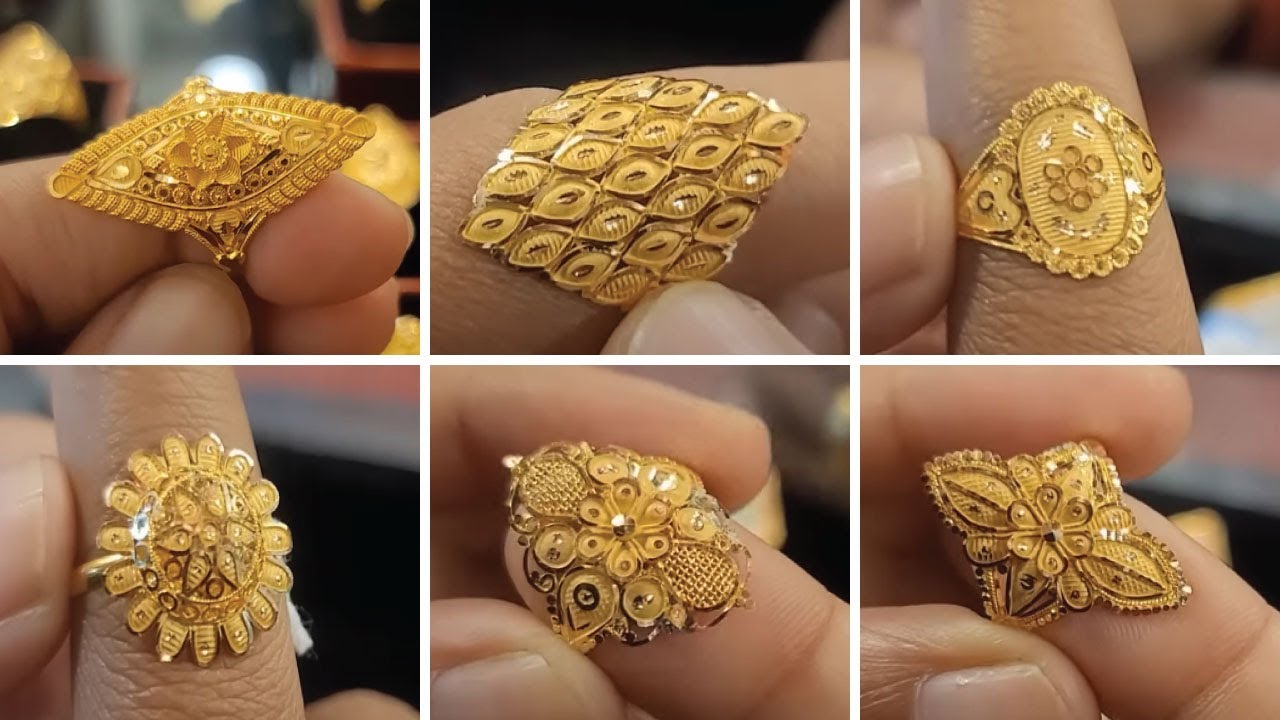 1 gram gold plated handmade stylish design best quality ring for men - –  Soni Fashion®
